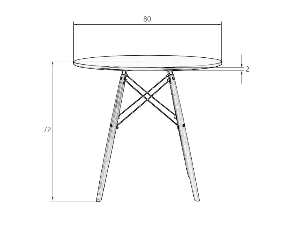 CHELSEA'80 dining table