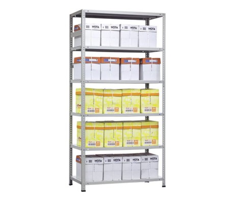 MS Hard Shelf 200x100x30 (6 shelves)