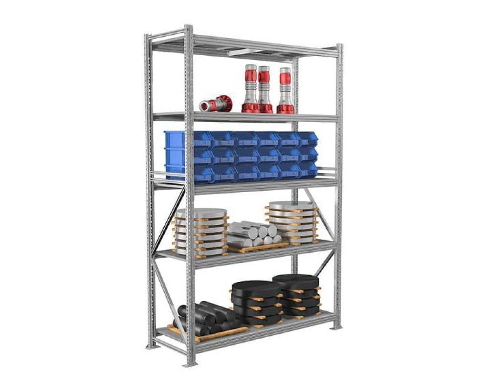 MS Pro Shelf Unit 250x150x60 (5 shelves)