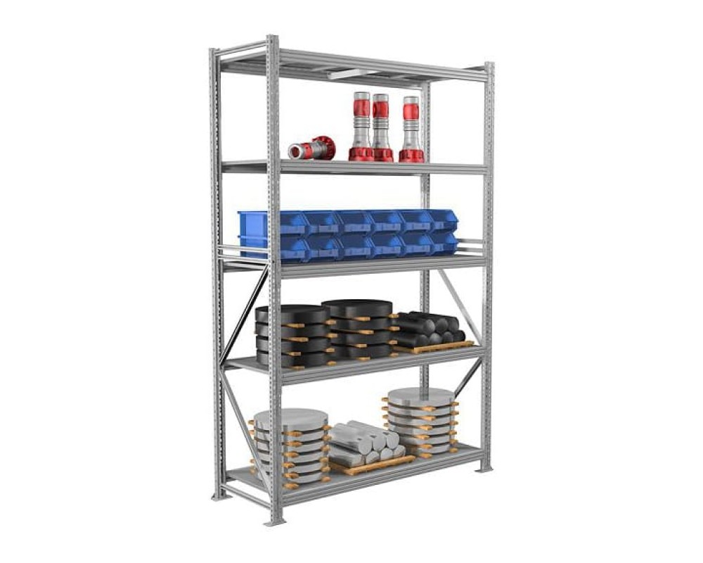 MS Pro Shelf Unit 300x150x80 (5 shelves)