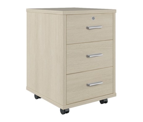 Grand mobile pedestal with 3 drawers