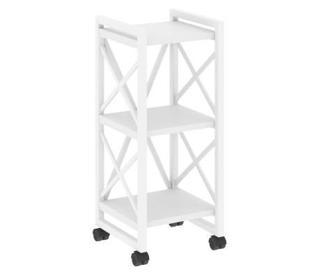 Loft Shelf Unit on Casters - 3 Shelves, 400x400x968 cm