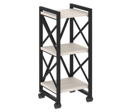 Loft Shelf Unit on Casters - 3 Shelves, 400x400x968 cm