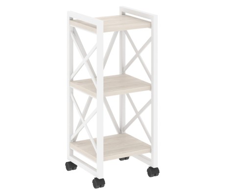 Loft Shelf Unit on Casters - 3 Shelves, 400x400x968 cm