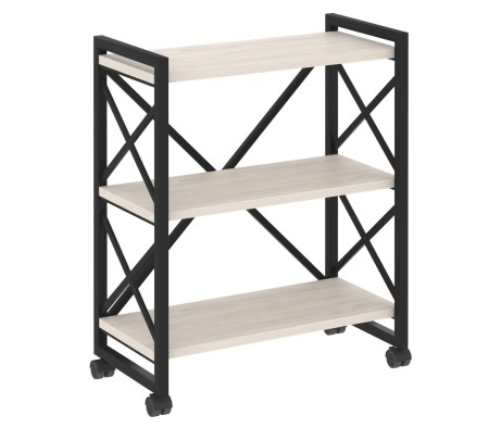 Loft Shelf Unit on Casters - 3 Shelves, 800x400x968 cm