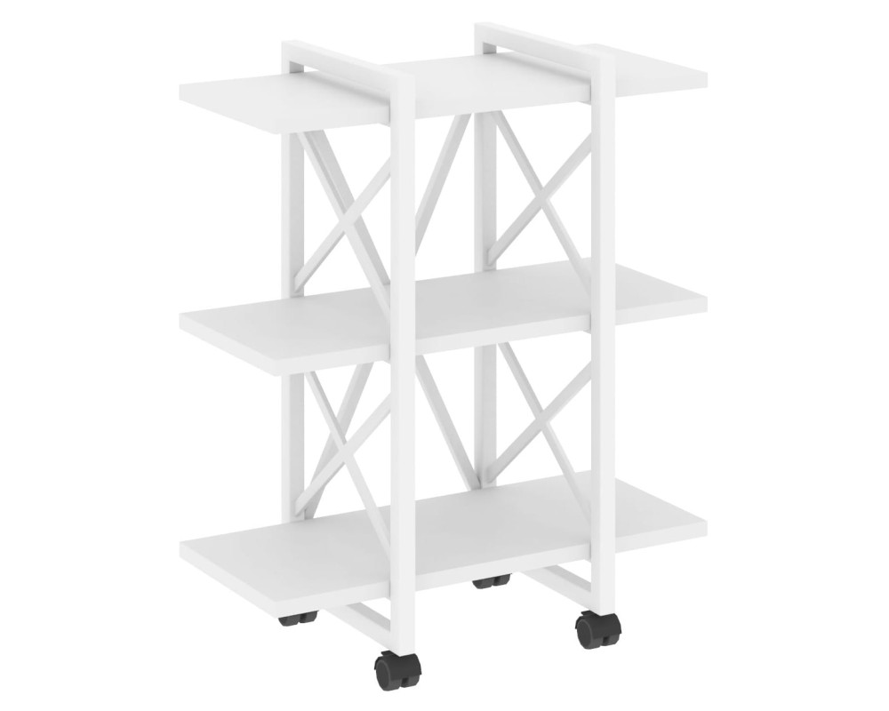 Loft Shelf Unit on Casters - 3 Shelves, 800x400x968 cm