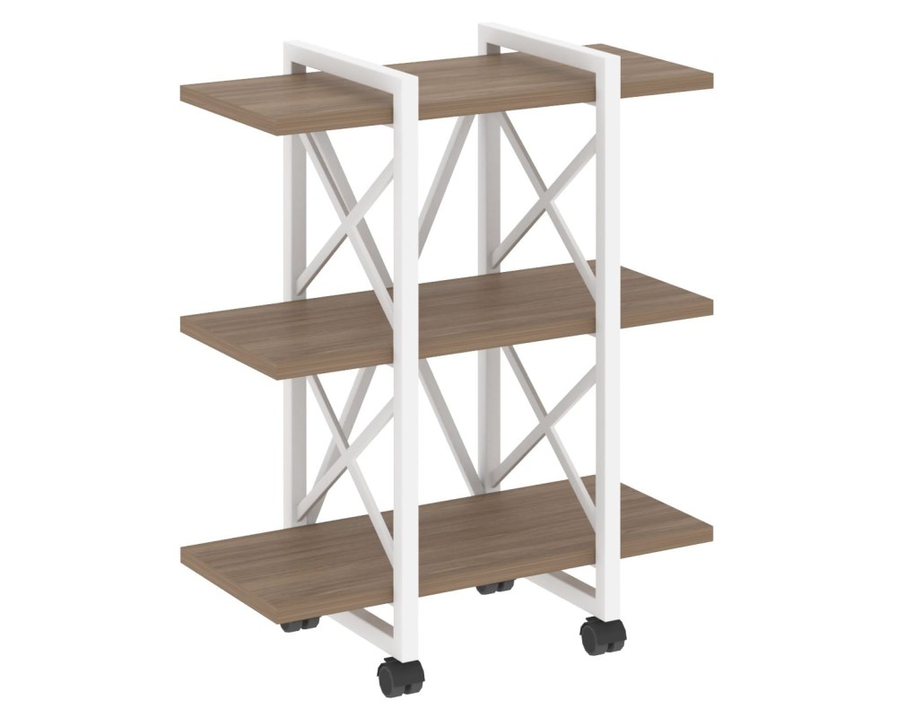 Loft Shelf Unit on Casters - 3 Shelves, 800x400x968 cm