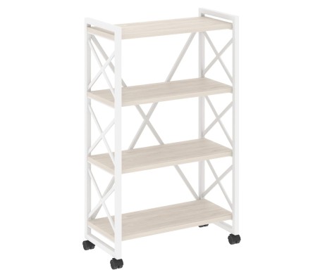 Loft Shelf Unit on Casters - 4 Shelves, 800x400x1334 cm