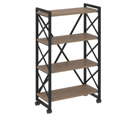 Loft Shelf Unit on Casters - 4 Shelves, 800x400x1334 cm