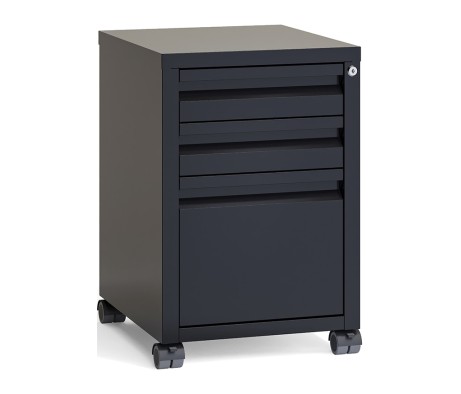 Riva Metal mobile metal pedestal (central locking)