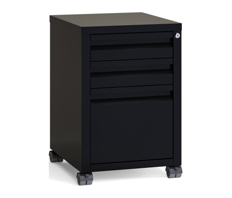 Riva Metal mobile metal pedestal (central locking)