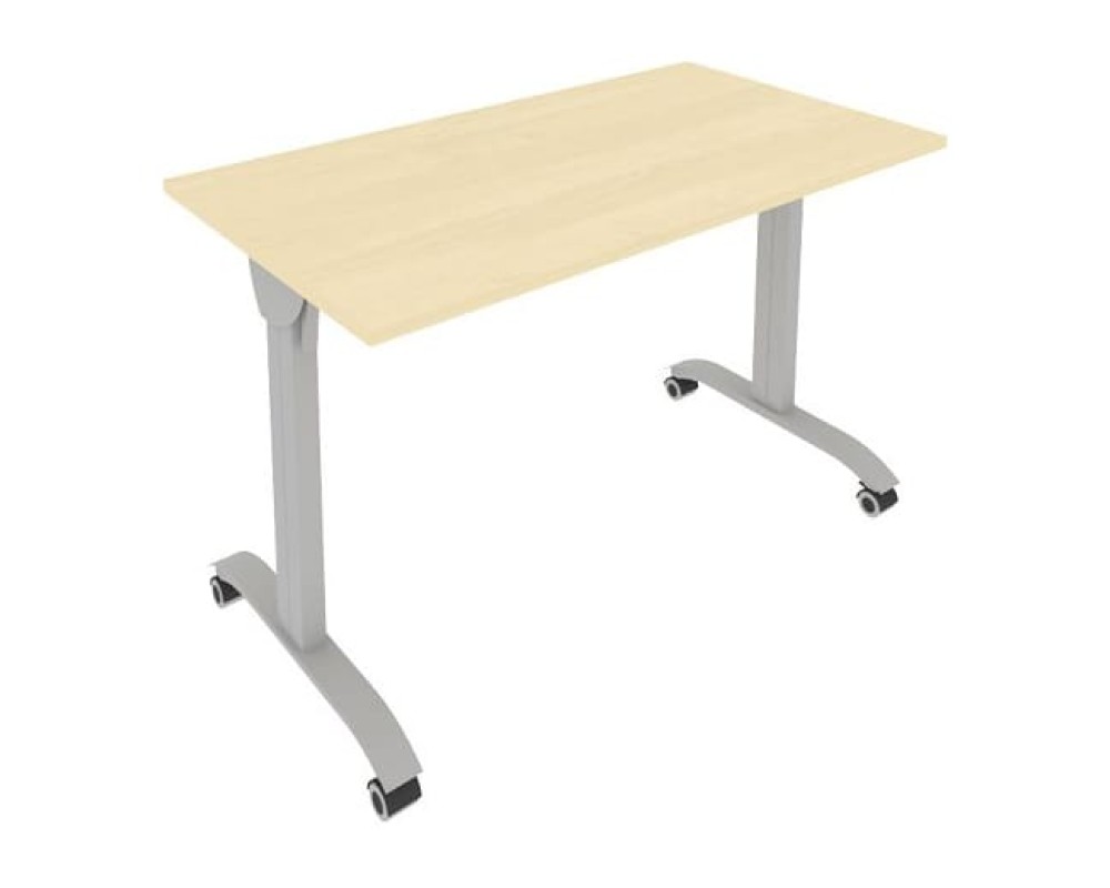 Mobile folding table, 1200x650x75mm, Mobile System