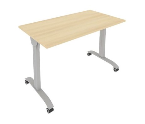 Mobile folding table, 1200x650x75mm, Mobile System