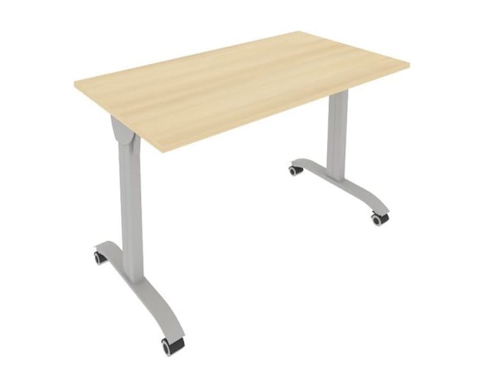 Mobile folding table, 1200x650x75mm, Mobile System