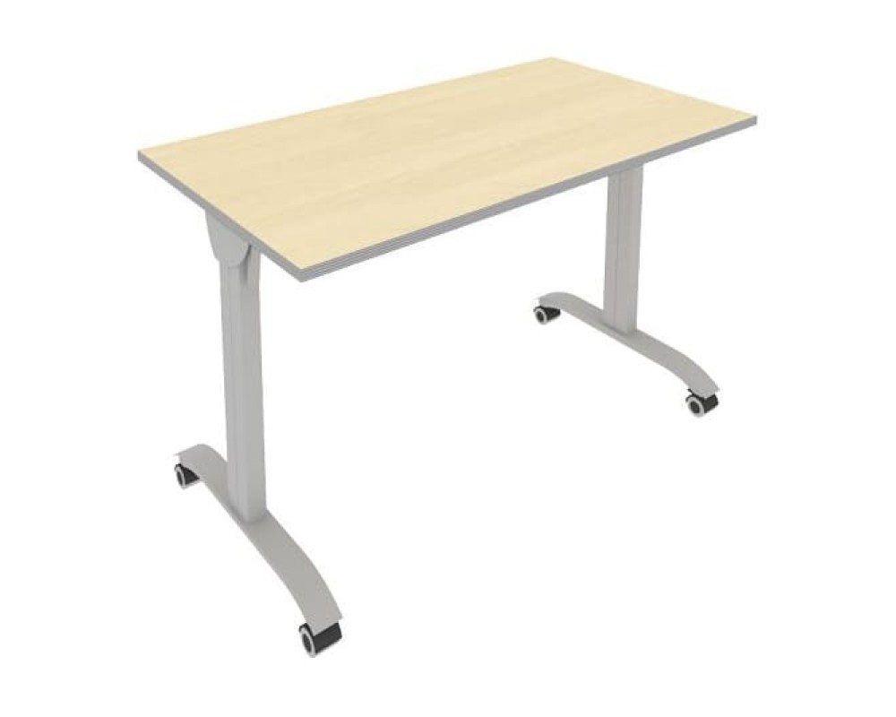 Mobile folding table, 1200x650x75mm, Mobile System