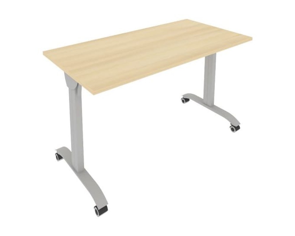 Mobile folding table, 1300x650x75mm, Mobile System