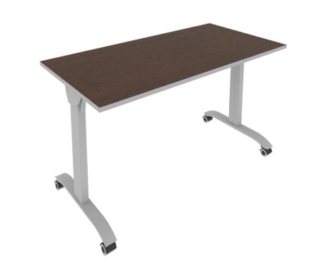 Mobile folding table, 1300x650x75mm, Mobile System