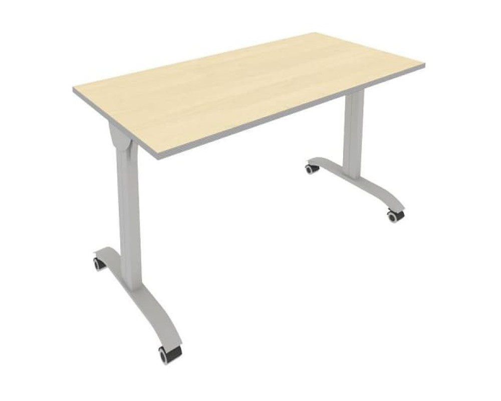 Mobile folding table, 1300x650x75mm, Mobile System
