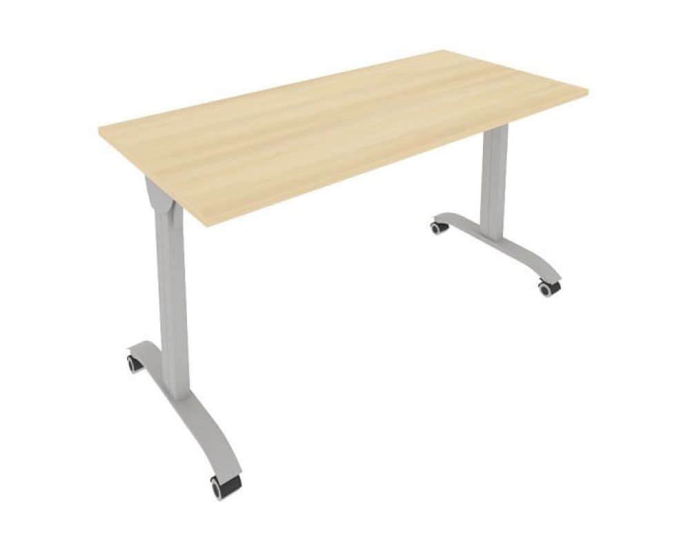 Mobile folding table, 1400x650x75mm, Mobile System