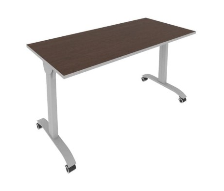 Mobile folding table, 1400x650x75mm, Mobile System
