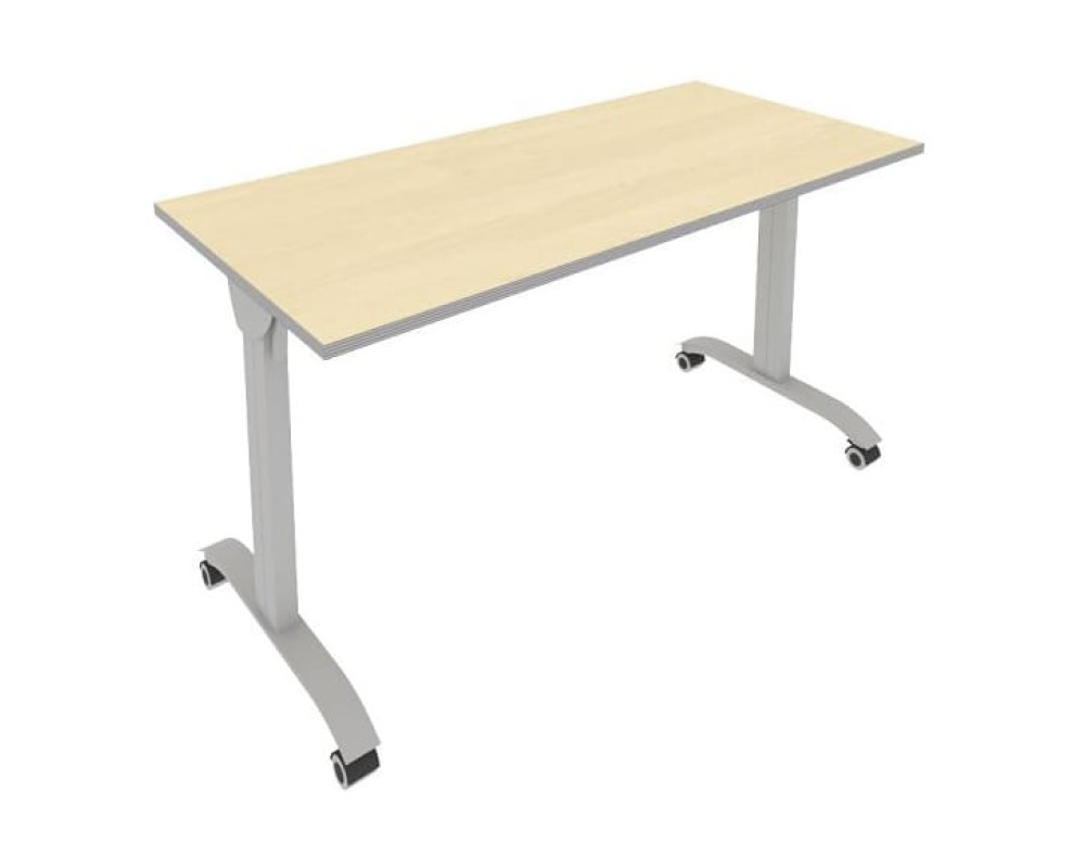 Mobile folding table, 1400x650x75mm, Mobile System