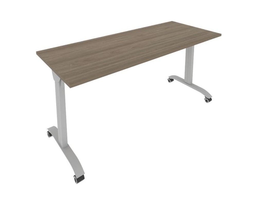 Mobile folding table, 1600x650x75mm, Mobile System