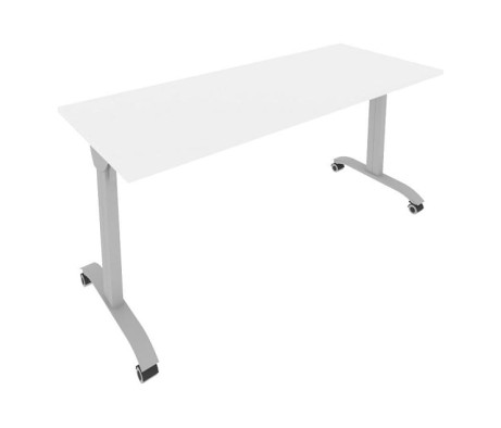 Mobile folding table, 1600x650x75mm, Mobile System