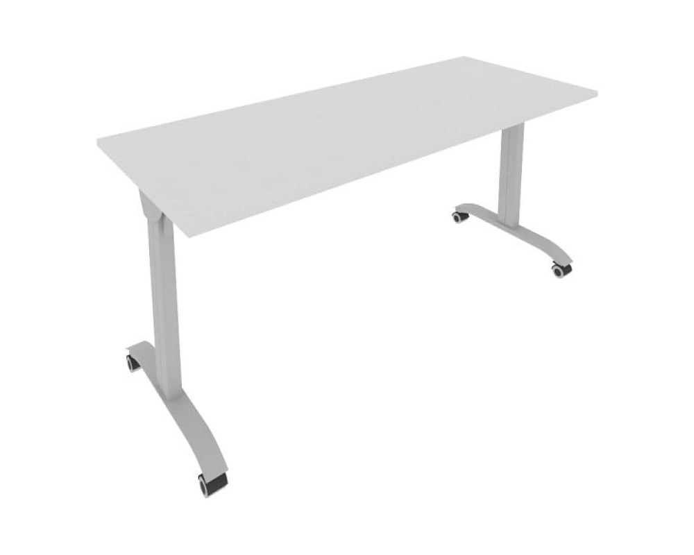 Mobile folding table, 1600x650x75mm, Mobile System