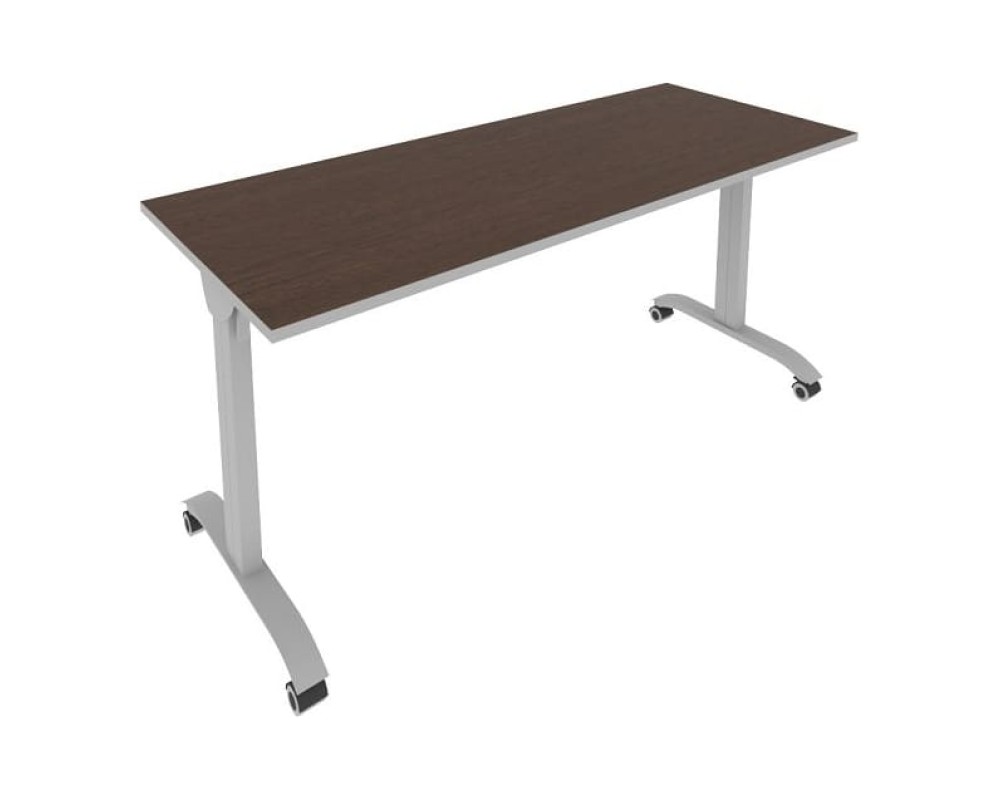 Mobile folding table, 1600x650x75mm, Mobile System
