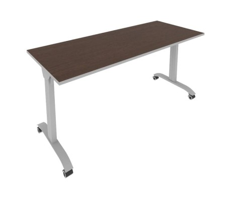 Mobile folding table, 1600x650x75mm, Mobile System