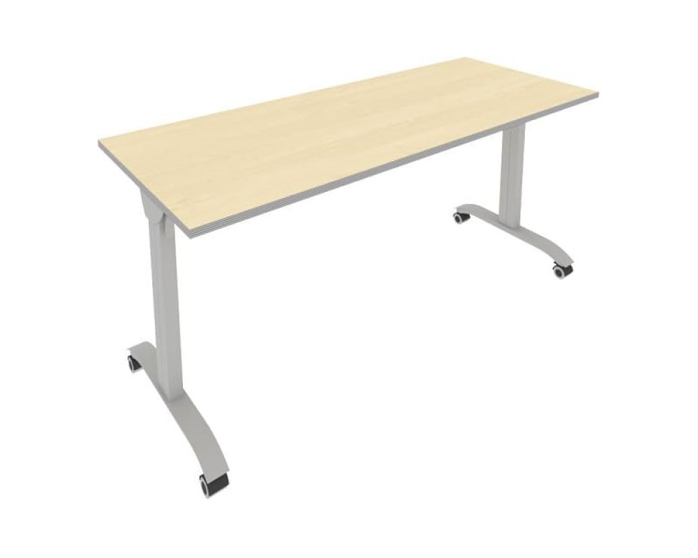 Mobile folding table, 1600x650x75mm, Mobile System
