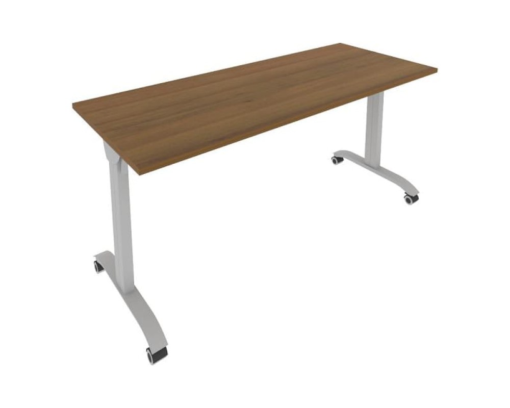 Mobile folding table, 1600x650x75mm, Mobile System