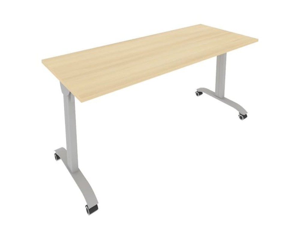 Mobile folding table, 1600x650x75mm, Mobile System