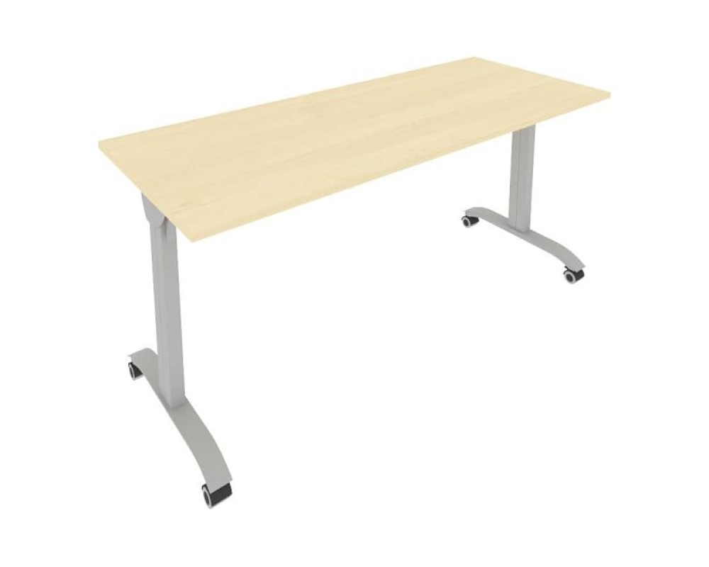 Mobile folding table, 1600x650x75mm, Mobile System