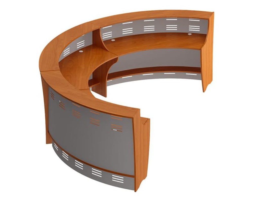 Layout Option #1: Three 60° outwardly curved Formula modules