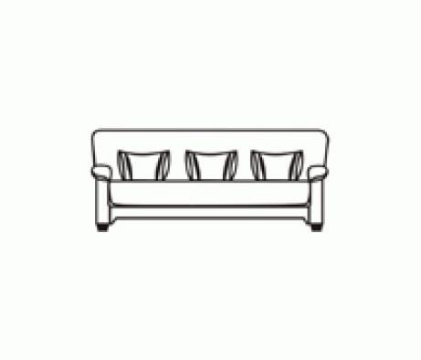 Edelweiss Sofa 3 with Mechanism