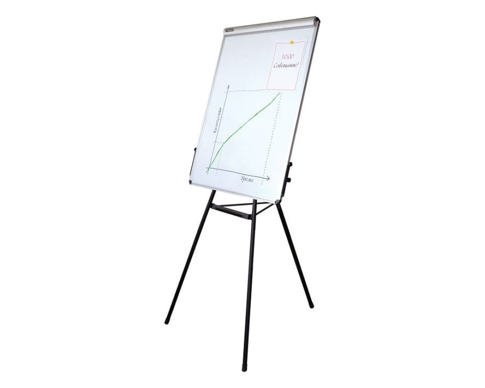 BRAUBERG Magnetic Marker Flipchart, 100x70 cm