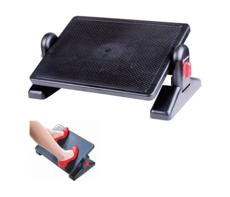 BRAUBERG Office Footrest, 41.5x30mm, with Locks, Adjustable Height
