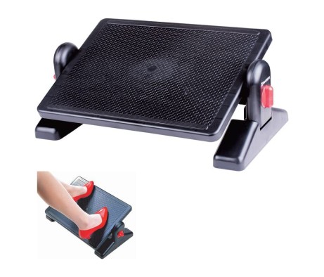 BRAUBERG Office Footrest, 41.5x30mm, with Locks, Adjustable Height