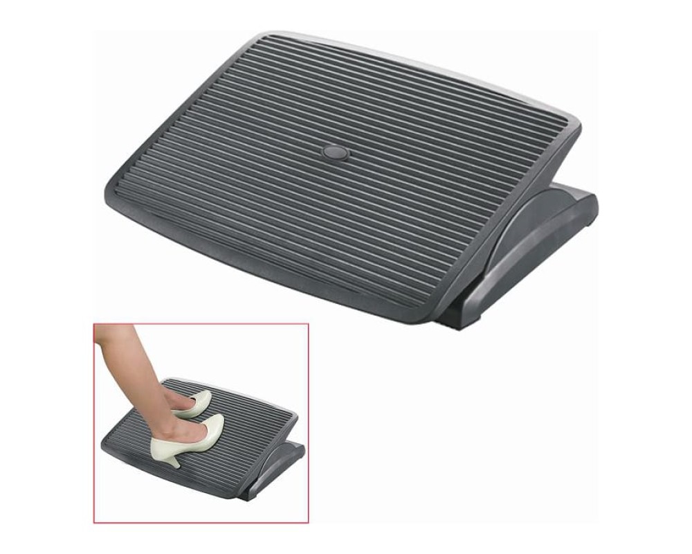 BRAUBERG Office Footrest, 45x35mm, Adjustable Angle, Textured