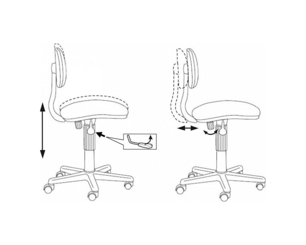 Bureaucrat CH-201NX/FlipFlop_P Armchair