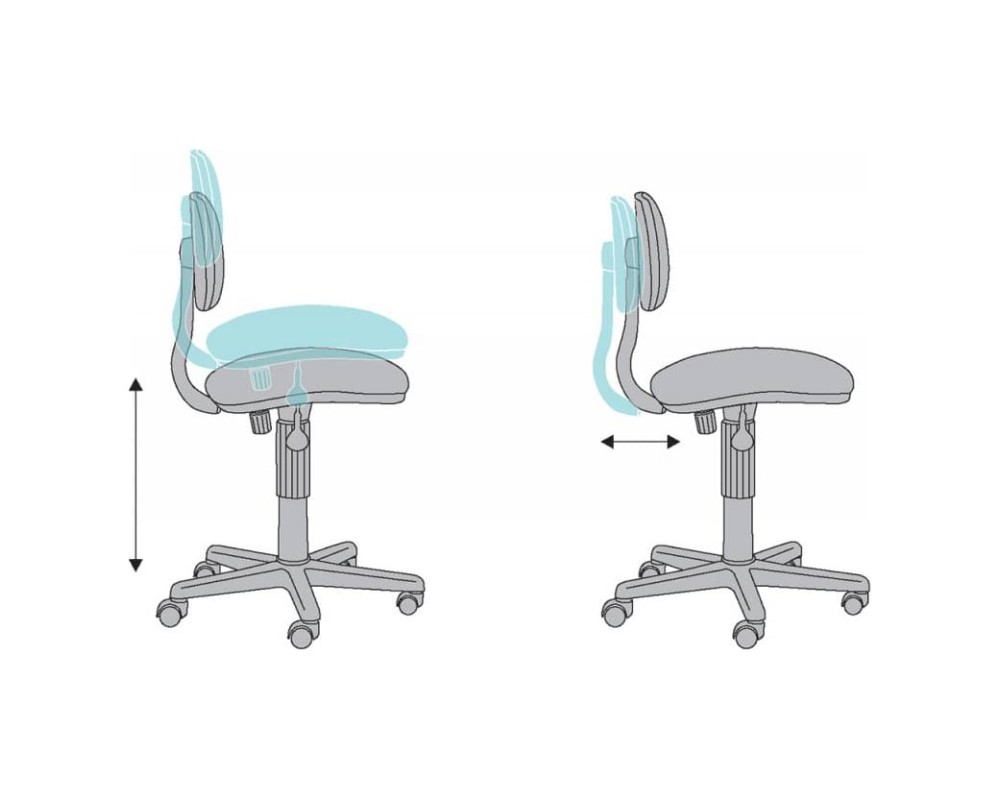 Bureaucrat CH-201NX/HEARTS-PK Armchair