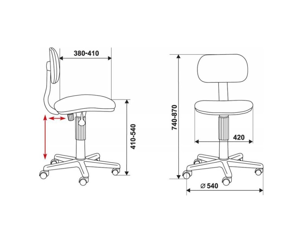 Bureaucrat CH-201NX/Military Armchair
