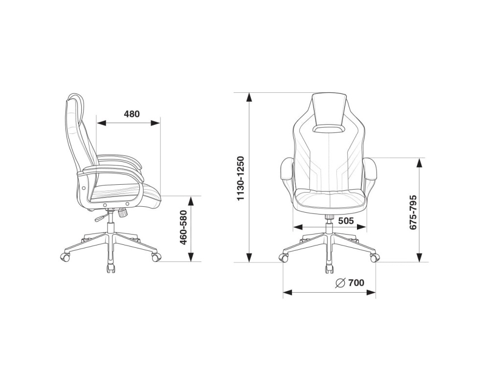 Bureaucrat VIKING 3 AERO Armchair