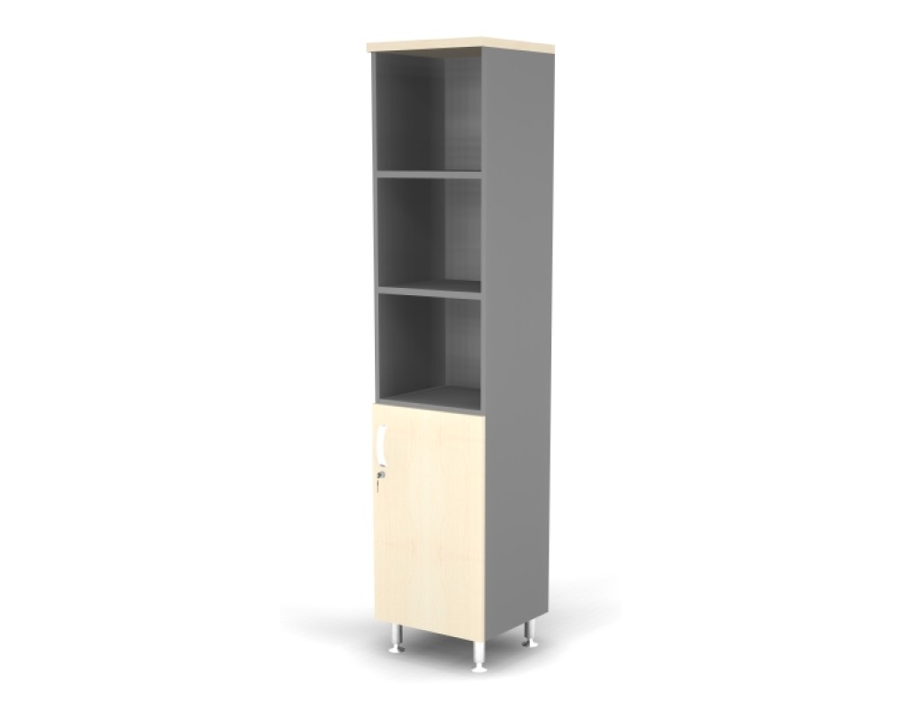 Berlin Director 5-Tier Shelving Unit, Right
