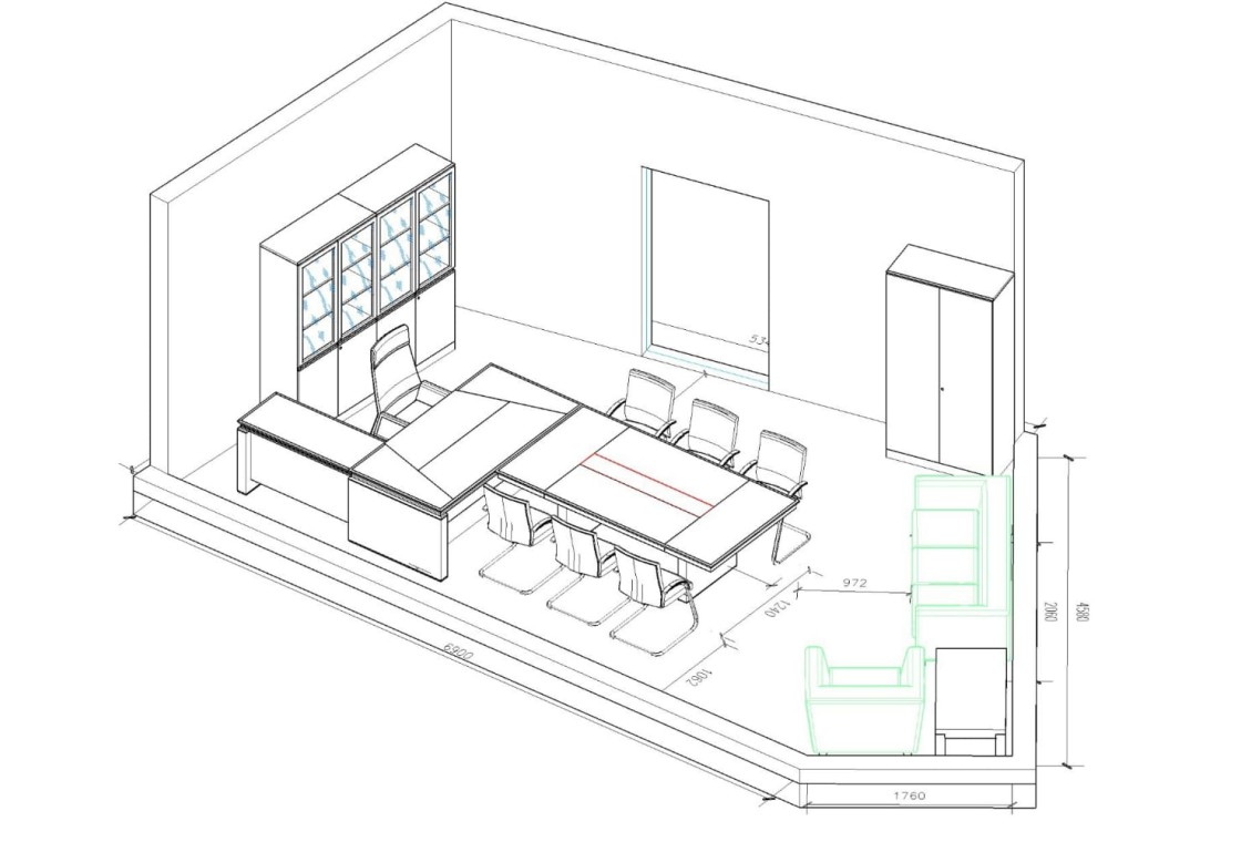 Design project Eur | Furniture cost $29000.