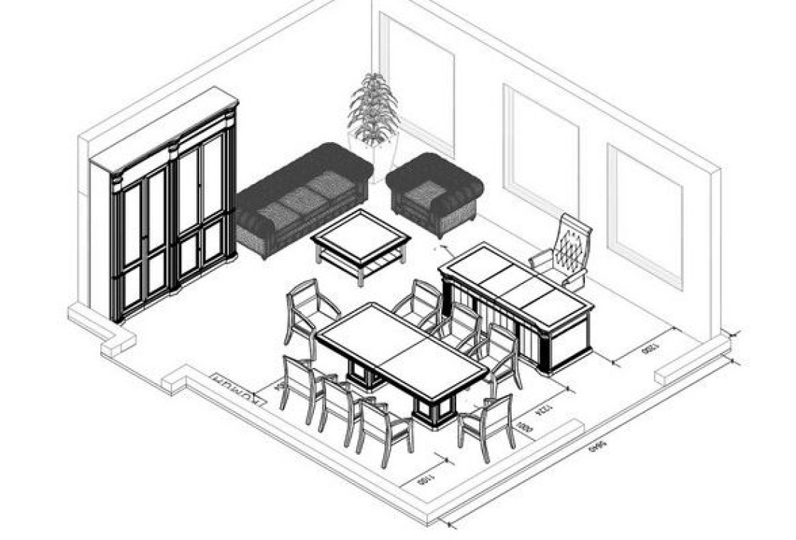 Monarch Design Project | Furniture Price: $13400