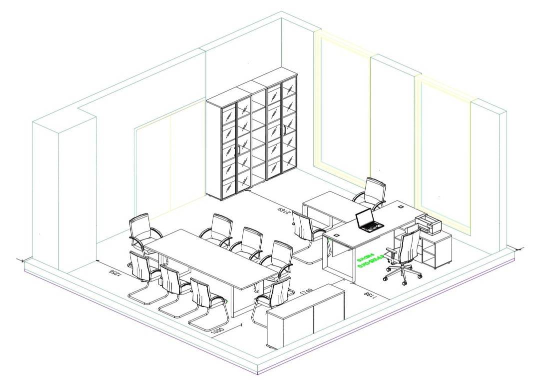 Onix Direct design project | Furniture price: $1300.