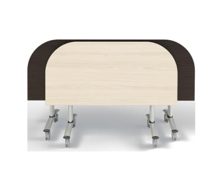 Connect Semicircular Table 125x60x72.5