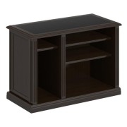 Computer desks with shelves